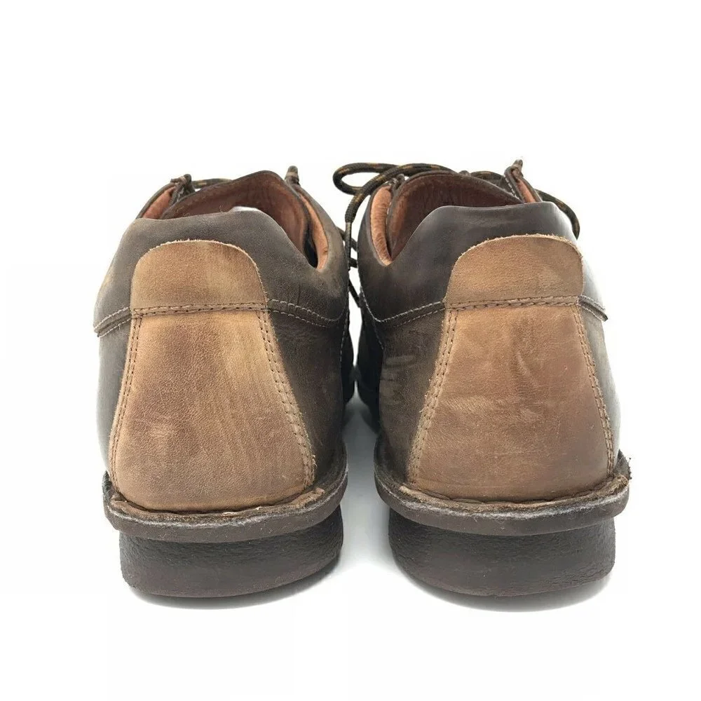 Pikolinos Spain Brown Leather Moc Toe Boots 13